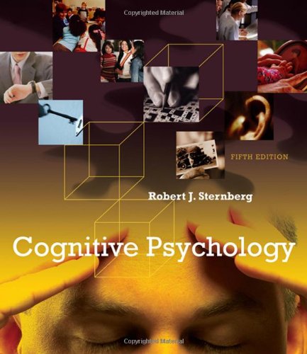 Beispielbild fr Cognitive Psychology zum Verkauf von Better World Books