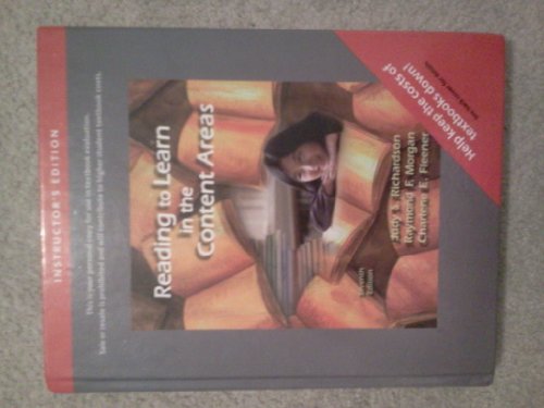 Stock image for Reading to Learn in the Content Areas, Instructor's Edition for sale by ThriftBooks-Dallas