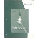 Stock image for Study Guide For Pastorino/Doyle-Portillo's What Is Psychology?, 2nd ; 9780495507109 ; 0495507105 for sale by APlus Textbooks