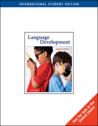 Imagen de archivo de Language Development, International Edition a la venta por WorldofBooks