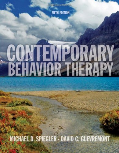 Stock image for Contemporary Behavior Therapy for sale by SecondSale