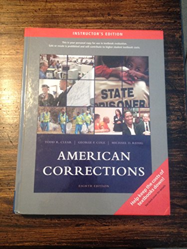 Beispielbild fr American Corrections zum Verkauf von Better World Books