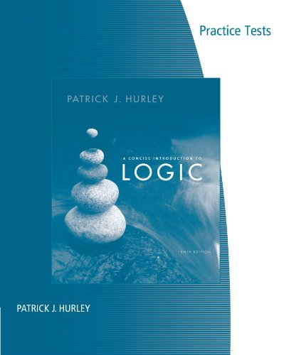 9780495553601: A Concise Introduction to Logic - Practice Tests