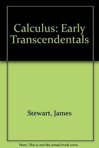 9780495553809: Calculus: Early Transcendentals