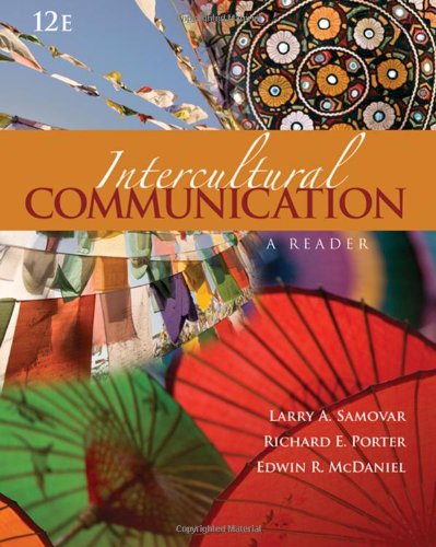 Beispielbild fr Intercultural Communication: A Reader zum Verkauf von Goodwill Southern California