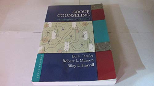 9780495554363: Group Counseling: Strategies and Skills