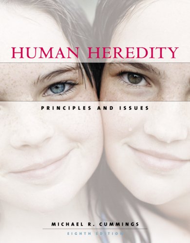 9780495554455: Human Heredity: Principles & Issues