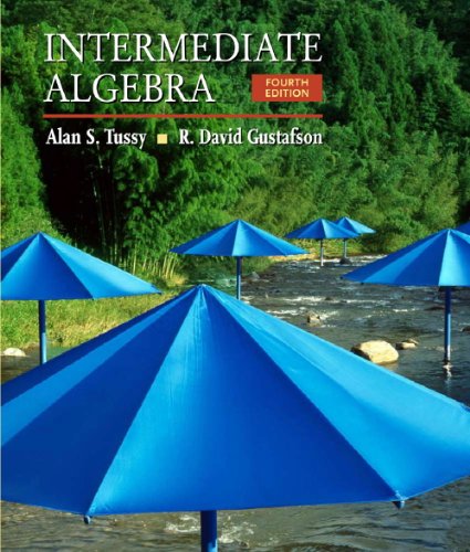 Stock image for Student Workbook for Intermediate Algebra, 4th for sale by Bayside Books