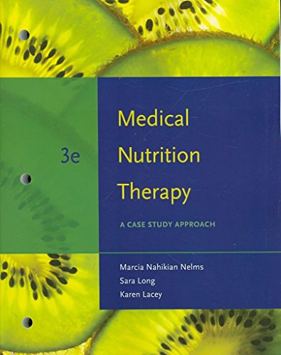 Beispielbild fr Medical Nutrition Therapy: A Case Study Approach zum Verkauf von Your Online Bookstore