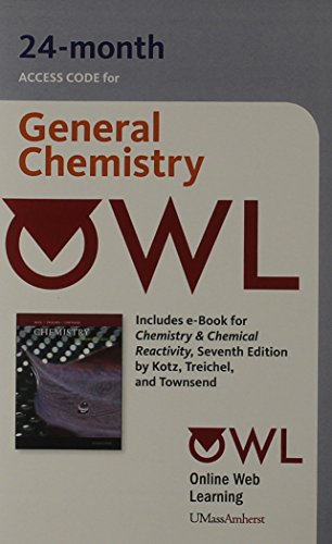 Stock image for PAC Owl Chemistry & Chemical Reactivity for sale by HPB-Red