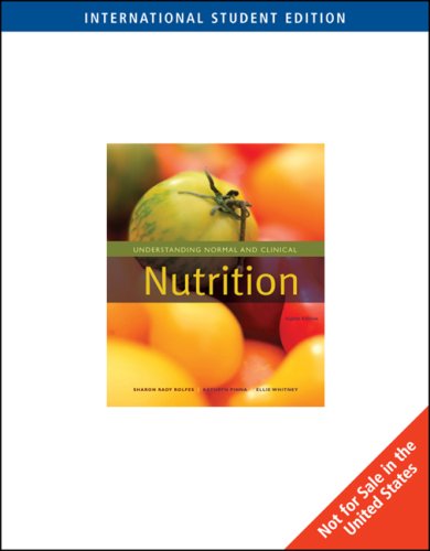 Imagen de archivo de Understanding Normal and Clinical Nutrition, International Edition a la venta por Anybook.com
