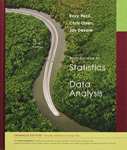 Beispielbild fr Introduction to Statistics and Data Analysis zum Verkauf von Better World Books