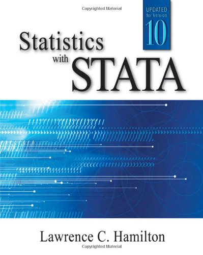 Imagen de archivo de Statistics with STATA: Version 10 a la venta por Decluttr