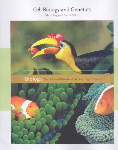 9780495557982: Cell Biology and Genetics: Biologythe Unity and Diversity of Life: 1