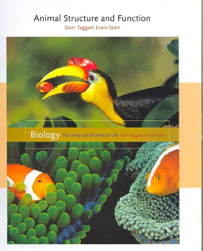 Stock image for Volume 5 - Animal Structure and Function (Biology: The Unity and Diversity of Life) (v. 5) for sale by Mispah books