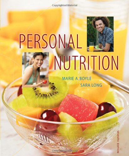 Stock image for Personal Nutrition for sale by BookHolders