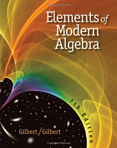 Stock image for Elements of Modern Algebra for sale by HPB-Red