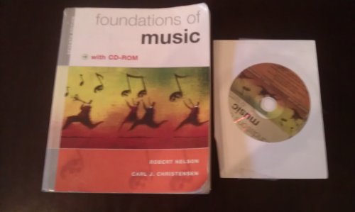 9780495565932: Foundations of Music (with CD-ROM)