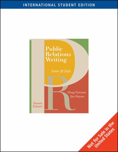 9780495566779: Public Relations Writing