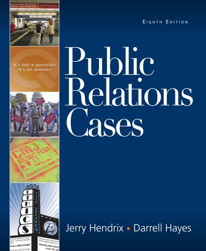 Stock image for Public Relations Cases for sale by Gulf Coast Books