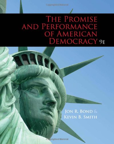 9780495567875: Promise and Performance of American Democracy