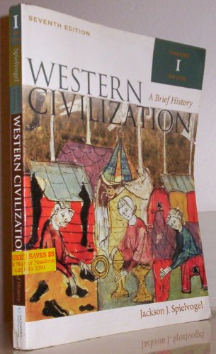 Imagen de archivo de Western Civilization: A Brief History, Volume I a la venta por Once Upon A Time Books