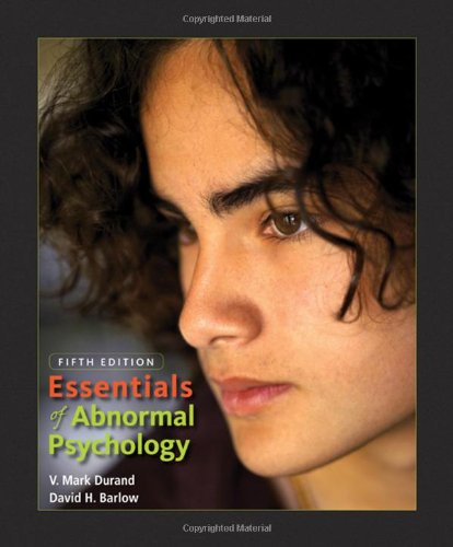 Imagen de archivo de Essentials of Abnormal Psychology (with CD-ROM) a la venta por Goodwill Books