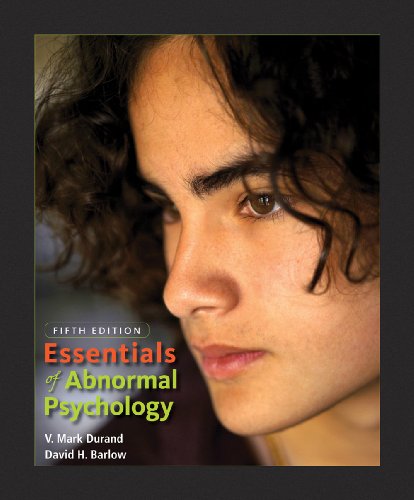 Beispielbild fr Essentials of Abnormal Psychology zum Verkauf von BookHolders