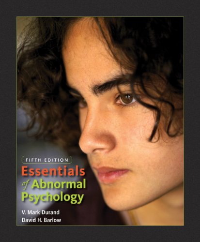 Imagen de archivo de Study Guide for Durand/Barlows Essentials of Abnormal Psychology a la venta por Red's Corner LLC
