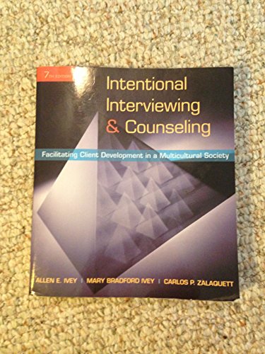 9780495601234: Intentional Interviewing and Counseling: Facilitating Client Development in a Multicultural Society