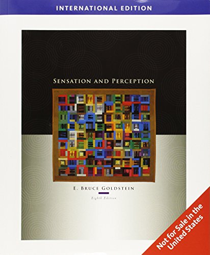 9780495601500: Sensation and Perception, International Edition (with Virtual Lab Manual CD-ROM)