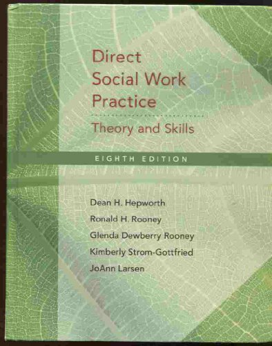 Beispielbild fr Direct Social Work Practice: Theory and Skills zum Verkauf von Wonder Book