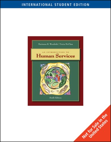 9780495603603: An Introduction to Human Services, International Edition