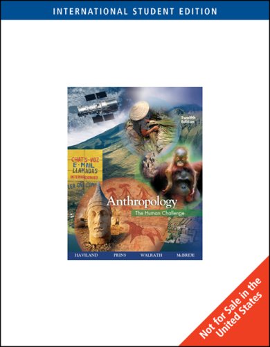 Stock image for Anthropology: The Human Challenge for sale by Buchmarie