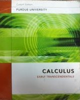 Stock image for Calculus: Early Transcendentals - Custom Editon Purdue University for sale by HPB-Red