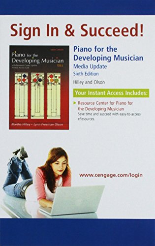 Imagen de archivo de Piano for Development Musician, Media - Access ONLY a la venta por BookHolders