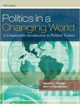 Imagen de archivo de Politics in a Changing World: A Comparative Introduction to Political Science (Instructor's Edition) a la venta por HPB-Emerald