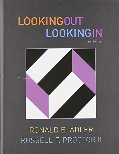 Stock image for Looking Out, Looking In, 13th Edition (Available Titles CourseMate) for sale by Jenson Books Inc