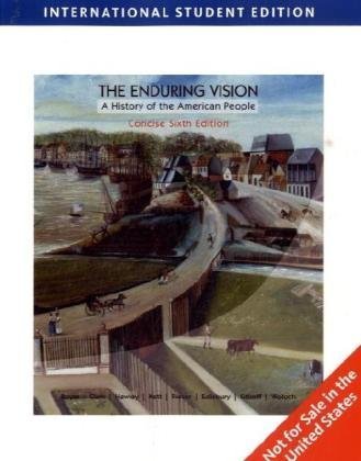 9780495797326: The Enduring Vision, Concise International Edition