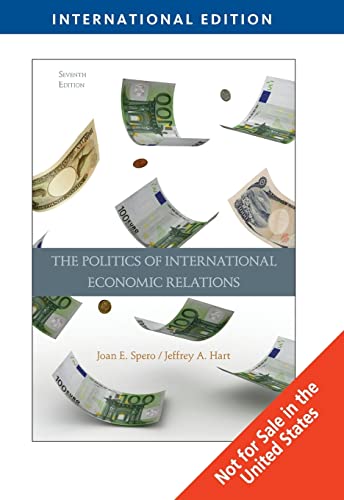 Imagen de archivo de The Politics of International Economic Relations a la venta por Phatpocket Limited