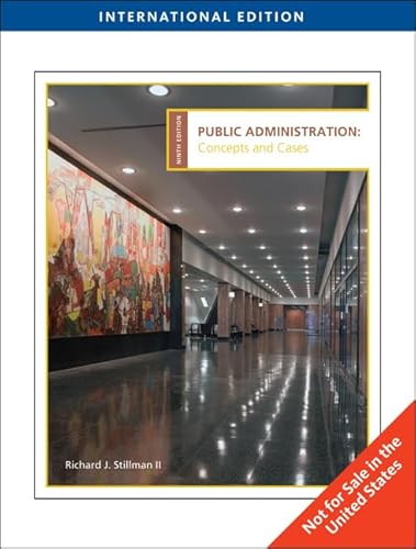 9780495797425: Public Administration, International Edition