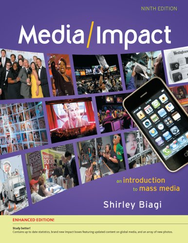 Imagen de archivo de Media/Impact: An Introduction to Mass Media, Enhanced a la venta por Red's Corner LLC