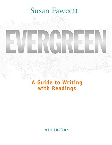 9780495798576: Evergreen: A Guide to Writing With Readings