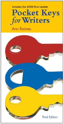 Stock image for Pocket Keys for Writers, 2009 MLA Update Edition (2009 MLA Update Editions) for sale by Isle of Books