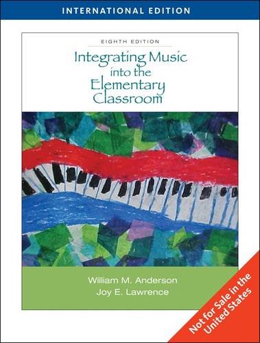 Beispielbild fr Integrating Music into the Elementary Classroom - International Edition zum Verkauf von SecondSale