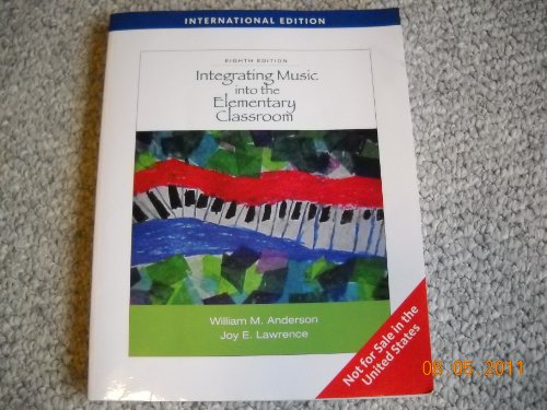 Stock image for Integrating Music into the Elementary Classroom - International Edition for sale by SecondSale