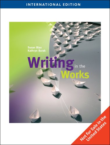 Imagen de archivo de Writing In The Works, International Edition, 2Nd Edition a la venta por SMASS Sellers