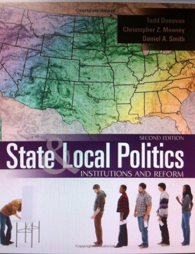 Imagen de archivo de State and Local Politics: Institutions and Reform a la venta por Wonder Book