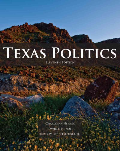 Imagen de archivo de Texas Politics a la venta por SecondSale