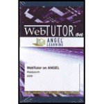 Webtutor Toolbox on Angel 1-Semester Student Pincode Printed Access Card (9780495806790) by Cengage Leaning